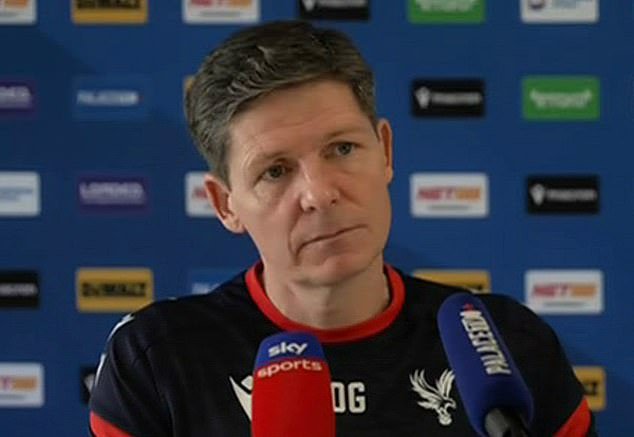 La última conferencia de prensa de Oliver Glasner en Crystal Palace podría ser el último clavo en el ataúd para él: cualquier cosa que no sea una victoria contra los Wolves señalará el final de su mandato.