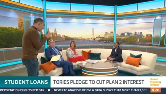 ‘Ambos están hablando de mí’: Ed Balls y Martin Lewis critican a GMB por el plan conservador para recortar los pagos de préstamos estudiantiles, Kemi Badenoch