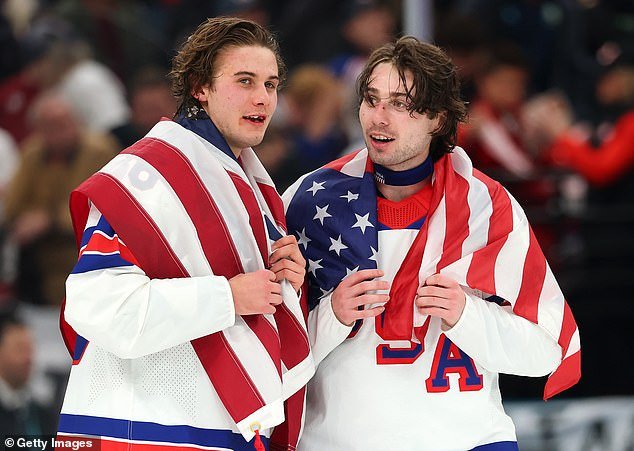 La madre de los héroes del hockey masculino Jack y Quinn Hughes responde al chiste ‘misógino’ de Trump sobre el equipo femenino