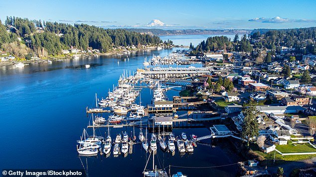 Al menos cuatro personas han muerto a manos de un maníaco con un cuchillo que caminaba por un pintoresco suburbio costero de Washington.