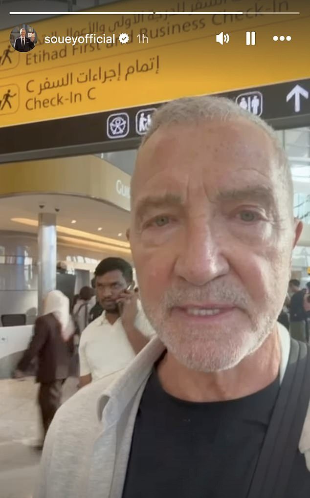 Graeme Souness revela que quedó varado en Abu Dhabi en medio del ataque de Irán: la leyenda del Liverpool escuchó un «fuerte estallido» de un «antimisil» mientras esperaba en el aeropuerto