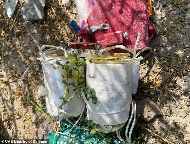 Impactantes fotos muestran a los Emiratos Árabes Unidos interceptando mortíferos misiles iraníes