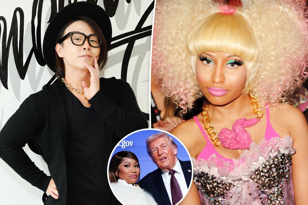 La molesta diseñadora del famoso collar de pollo frito de Nicki Minaj lo abandonó para protestar por su giro en MAGA