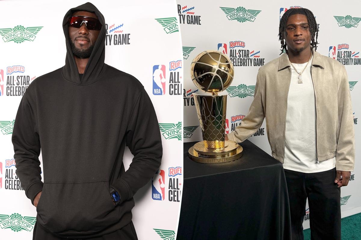 Cam Ward y Taco Fall destacan la alfombra verde del Juego de Estrellas de la NBA repleta de celebridades