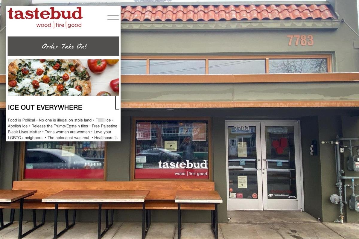 El restaurante Oak Pizza golpea a los comensales con una campaña contra ICE y, extrañamente, declara que «la comida es política»
