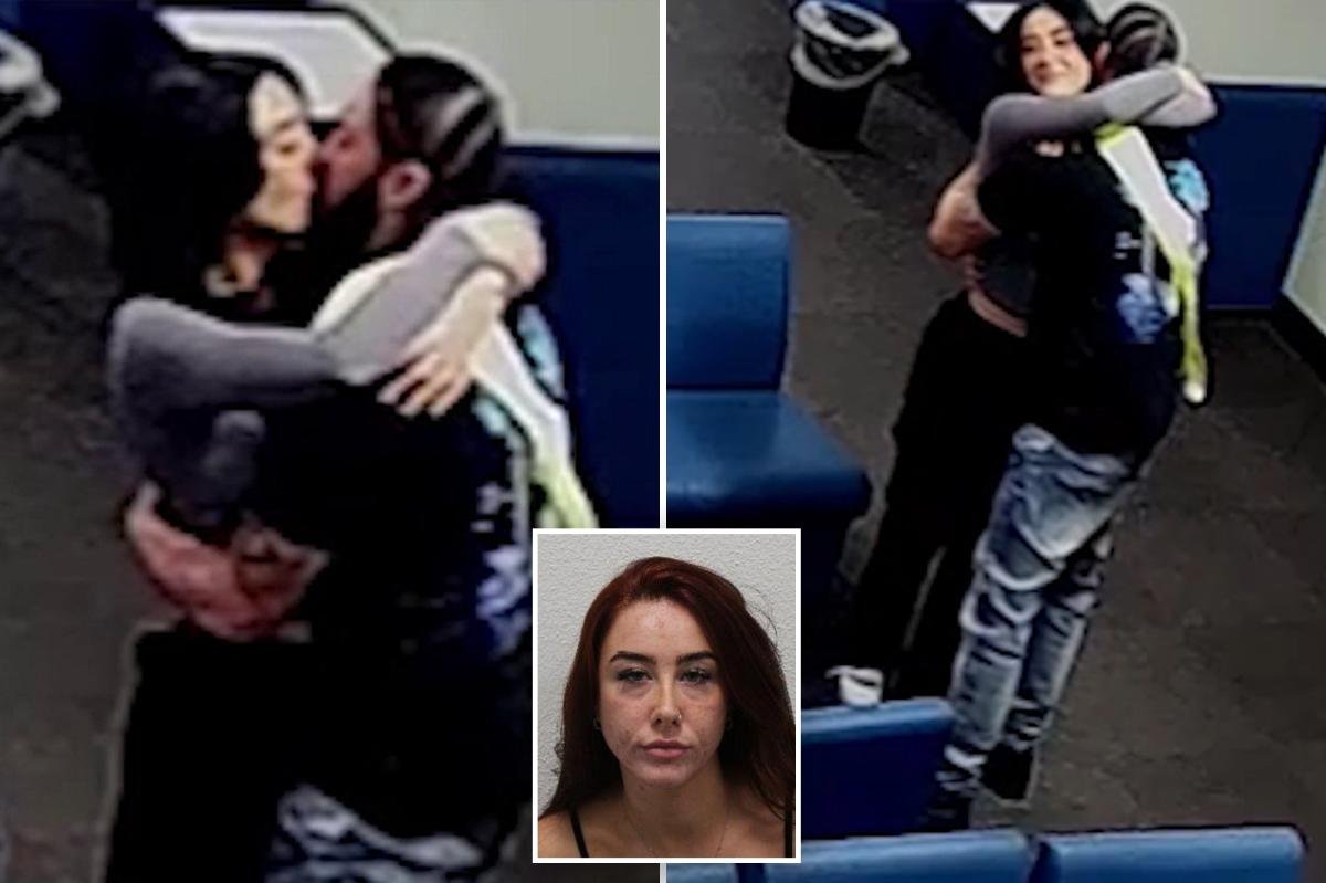 Bethany Dent-Reynolds, oficial de libertad condicional del Reino Unido, captada en video besando al asesino Kieron Robinson