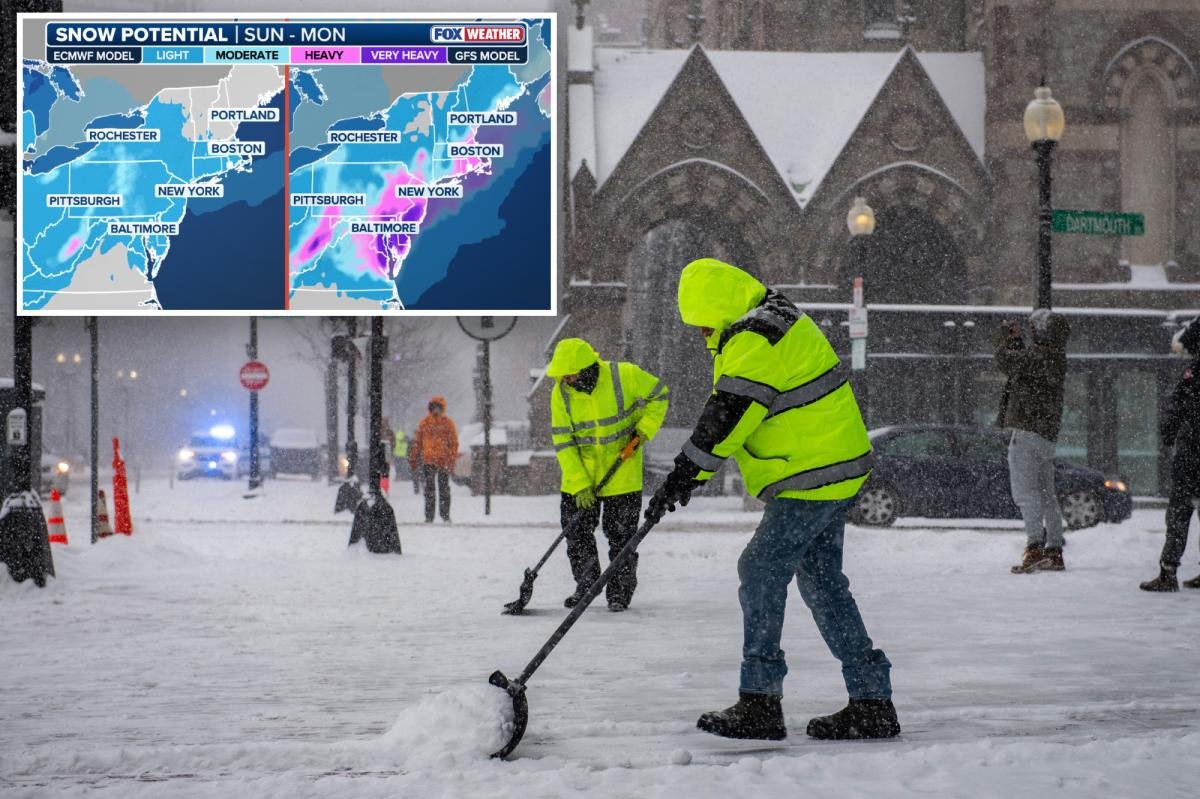 El corredor noreste de la I-95 se prepara para una posible tormenta de nieve del noreste