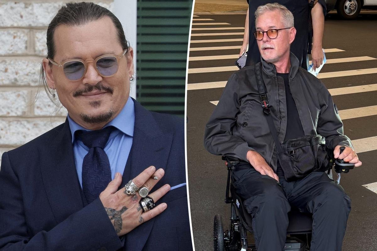 De una manera sorprendente, Johnny Depp está ayudando a Eric Dane en su lucha contra la ELA