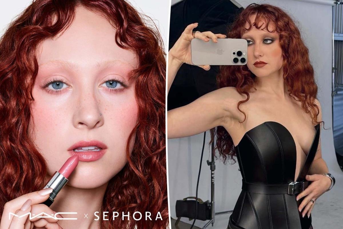 Prácticamente sin maquillaje para la nueva campaña MAC de Chappelle Rhone