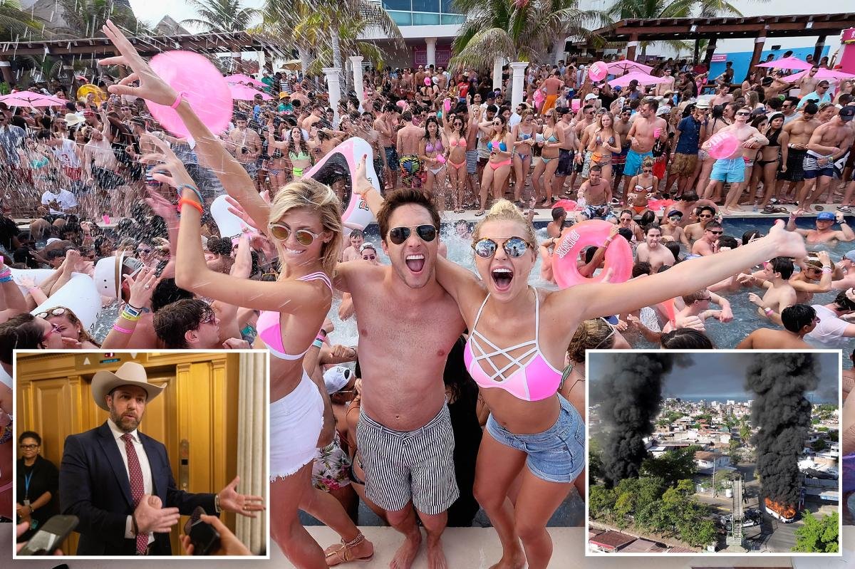 El senador Mullin instó a los estudiantes de vacaciones de primavera a cancelar sus viajes a México en medio de la violencia en el país.