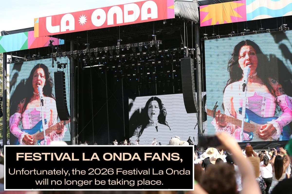 Festival de Música del Valle de Napa que ha sido cancelado sin explicación