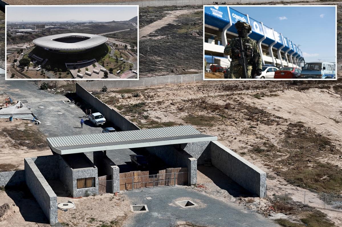Se encontraron fosas comunes esparcidas por el estadio de fútbol mexicano donde se realizaron los partidos del Mundial