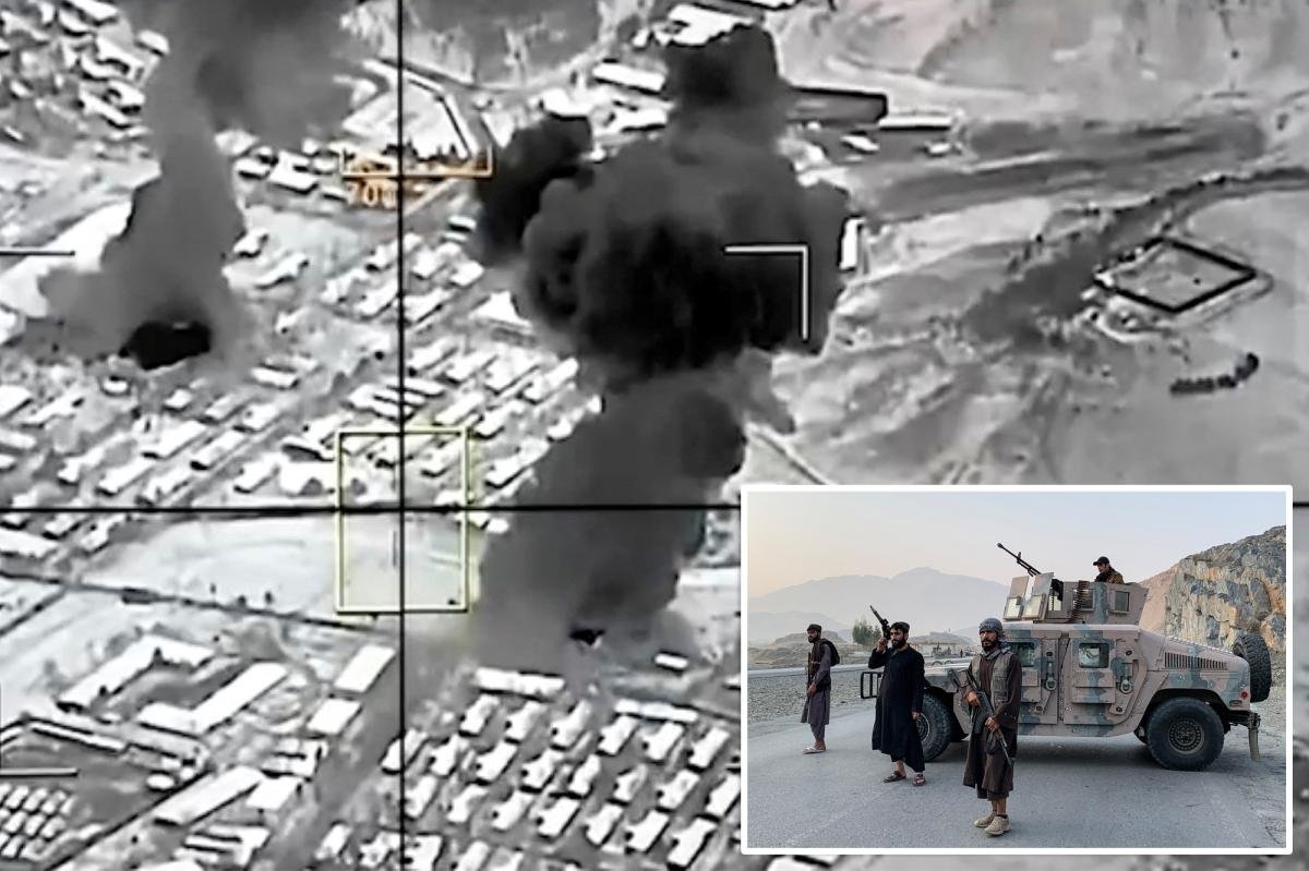 Pakistán bombardeó objetivos talibanes en ciudades afganas y el ministro llama «guerra abierta»