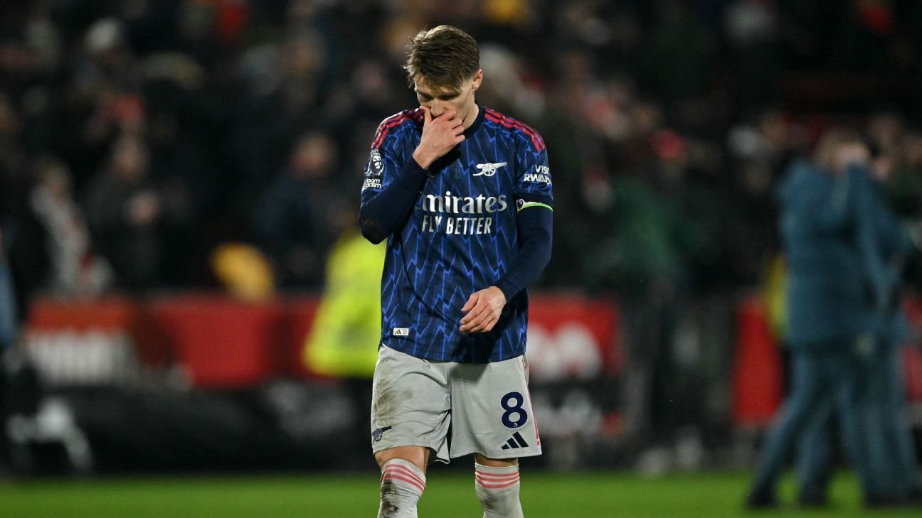 El Arsenal tiene poco tiempo para responder en Brentford en la carrera por el título de la Premier League