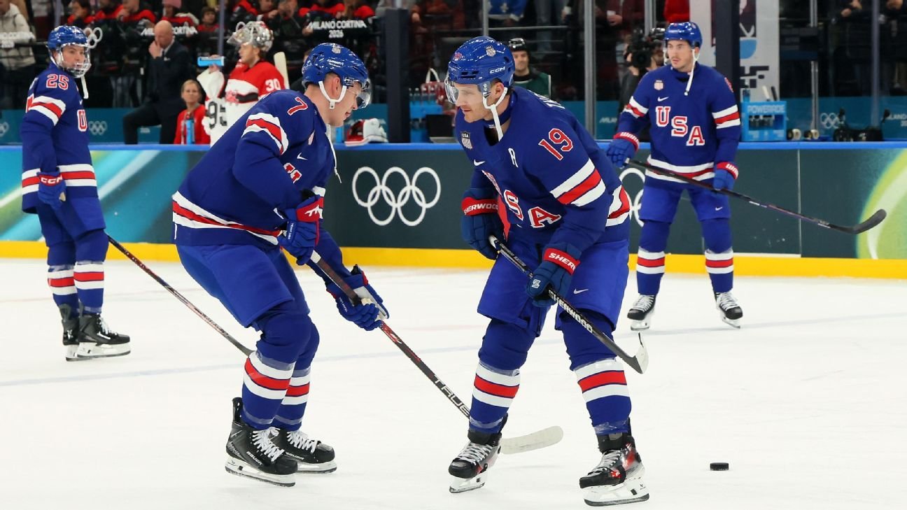 Juegos Olímpicos de 2026: actualizaciones en vivo del hockey masculino entre EE. UU. y Dinamarca