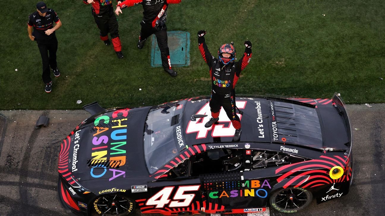 Tyler Reddick gana las 500 Millas de Daytona con el propio coche de Michael Jordan