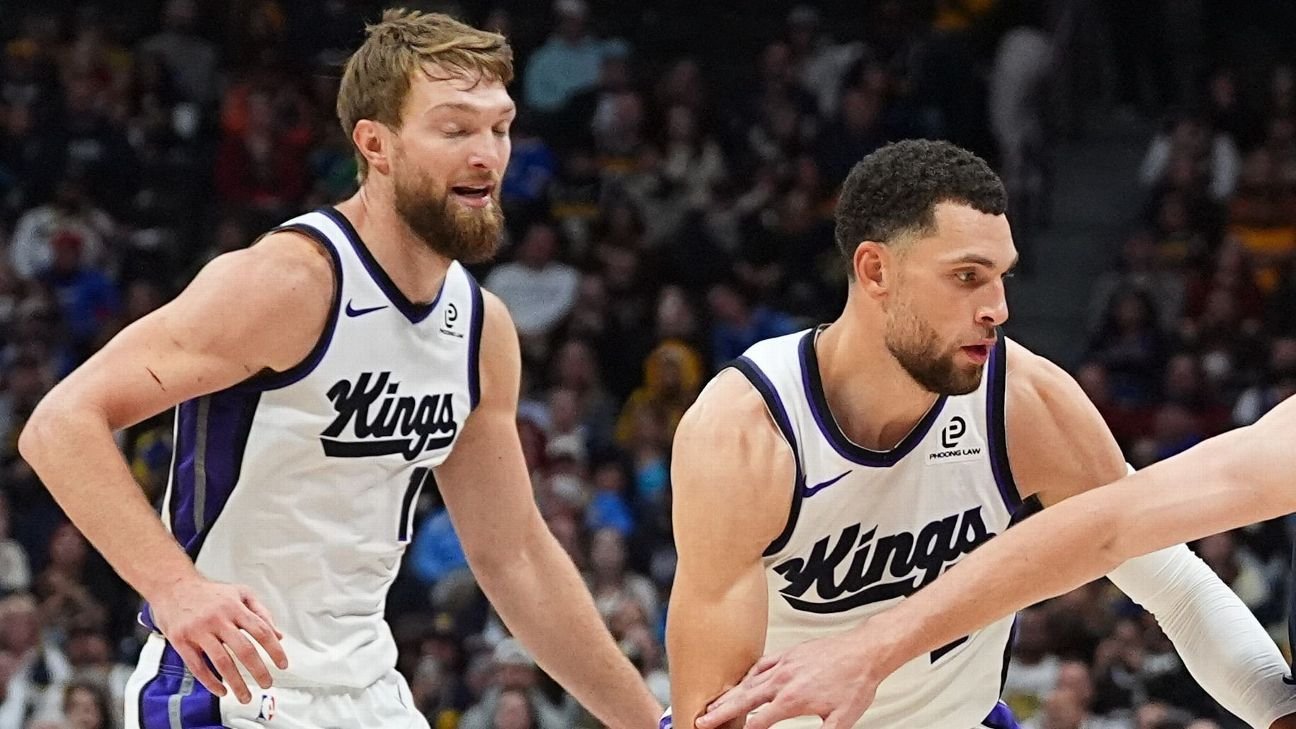 Fuentes: Los Kings se someten a cirugías de fin de temporada a Sabonis y LaVine