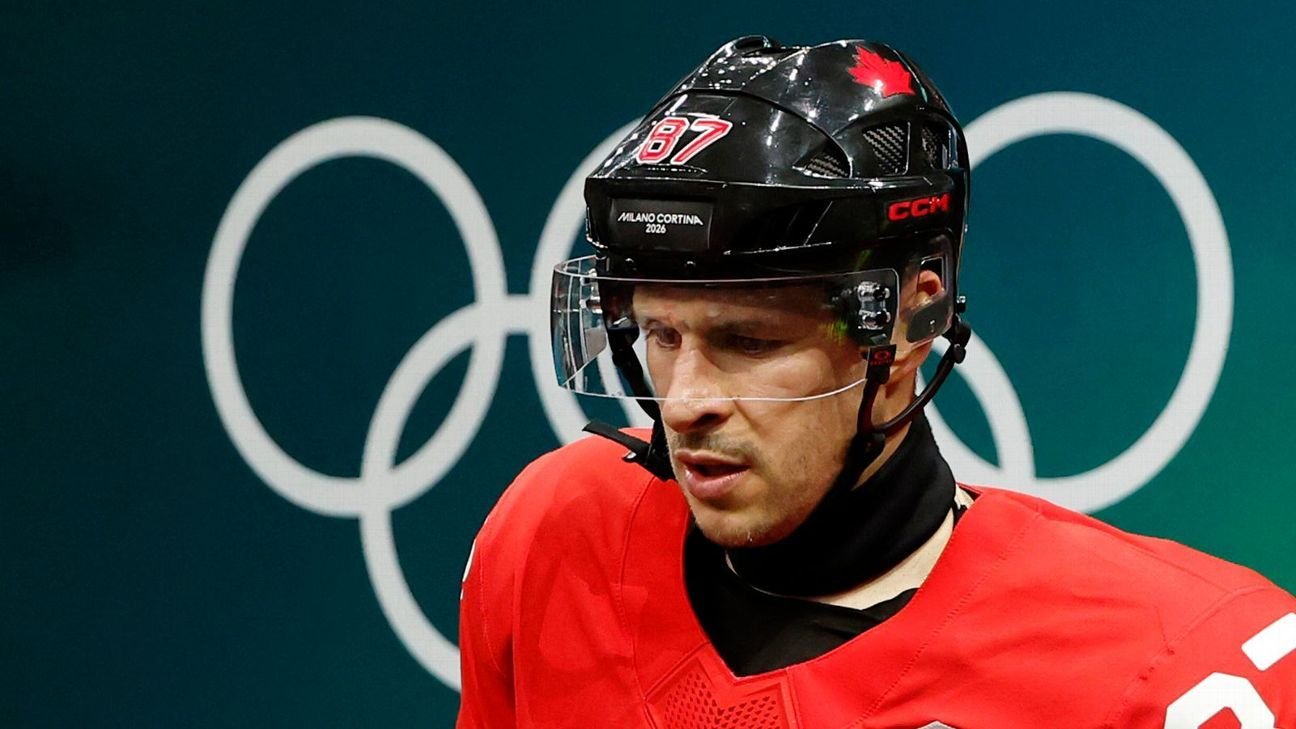 Canadá va del día a día con el juego olímpico de Sidney Crosby