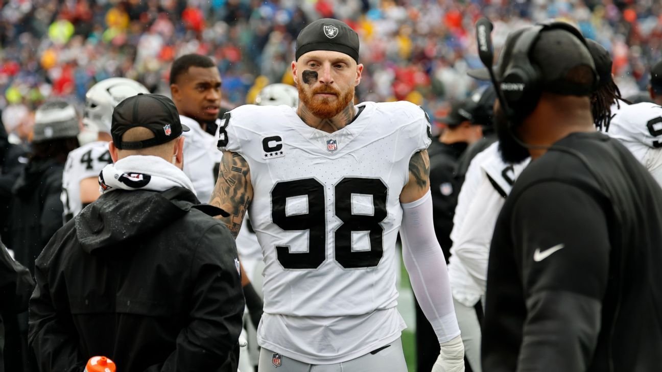 Ofertas comerciales para Raiders Max Crosby: cuatro nuevos equipos potenciales