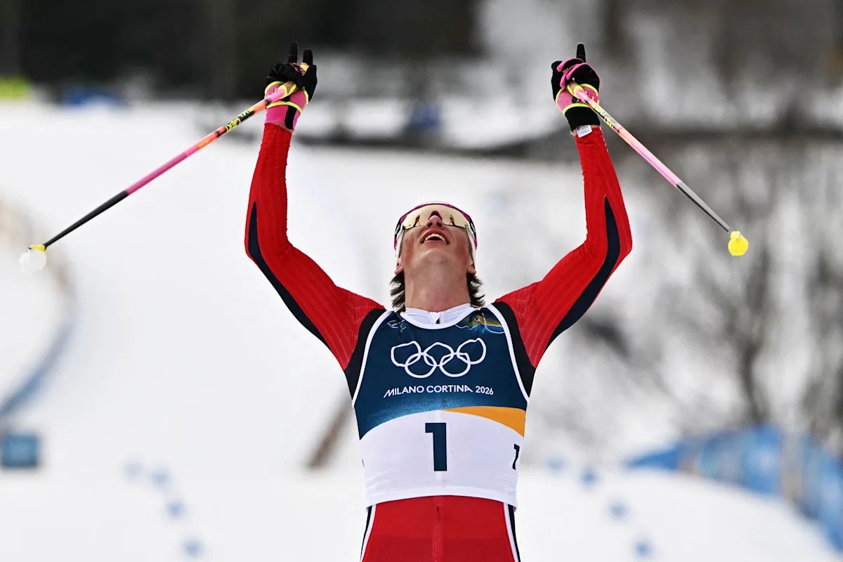 Juegos Olímpicos de Invierno 2026: la leyenda noruega del esquí de fondo Johannes Hosflat Klebo gana el sexto oro, la mayor cantidad jamás obtenida en un solo Juegos de Invierno
