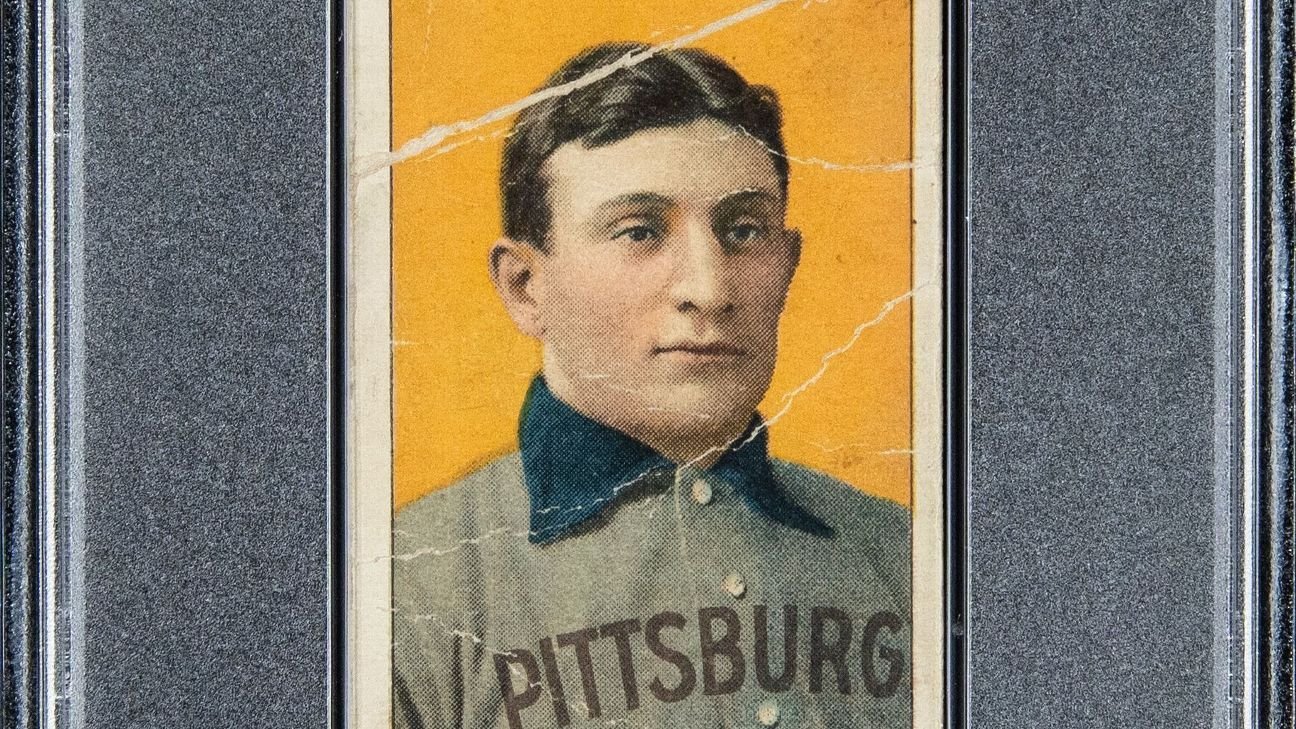 Una tarjeta T206 Honus Wagner recién descubierta fue subastada por 5 millones de dólares
