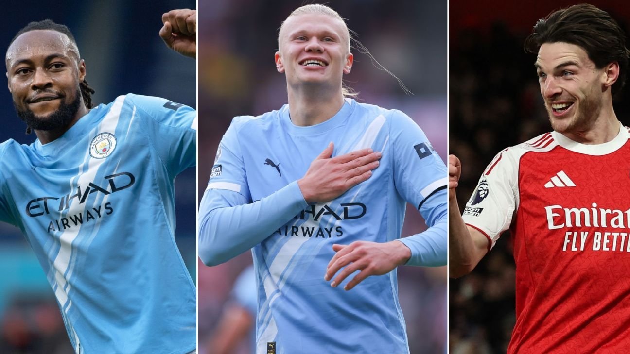 Haaland, Rice, Semenyo: ¿Quién es su Jugador del Año en la Premier League?