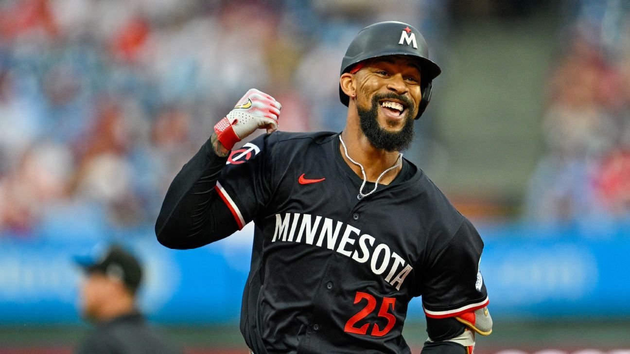 El Top 10 de Buster Olney en 2026 en cada posición de la MLB: jardineros centrales