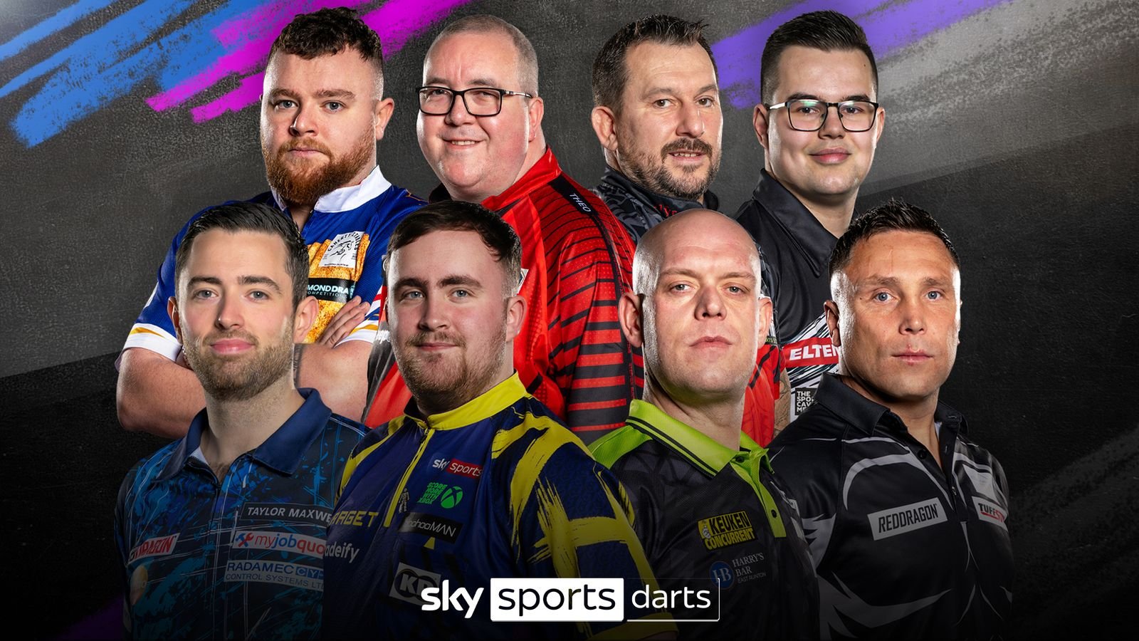 Dardos de la Premier League en vivo! Littler, Humphries y MVG encabezan en Belfast