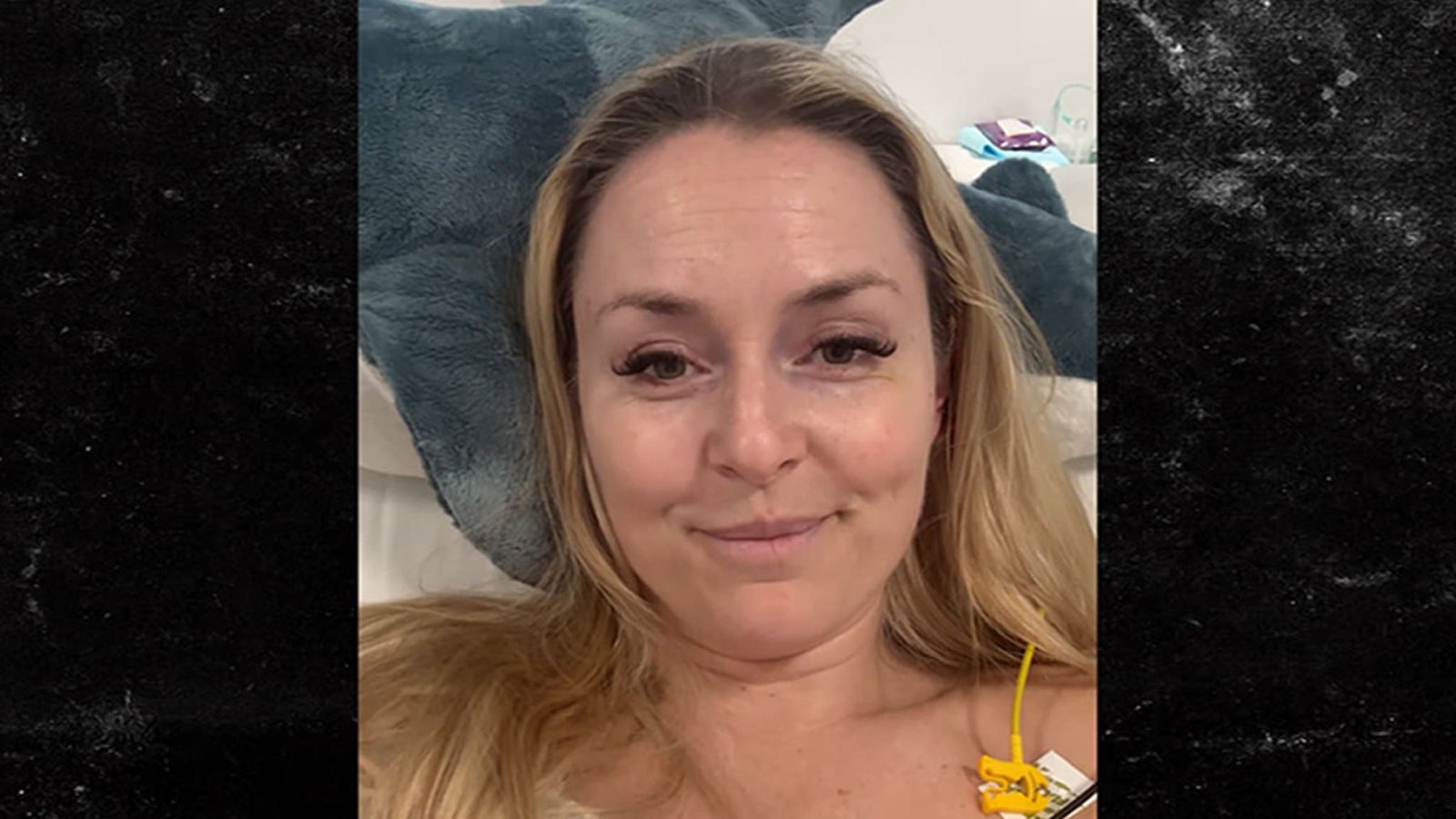 Lindsey Vonn da una actualización desde la cama del hospital, se planean más cirugías