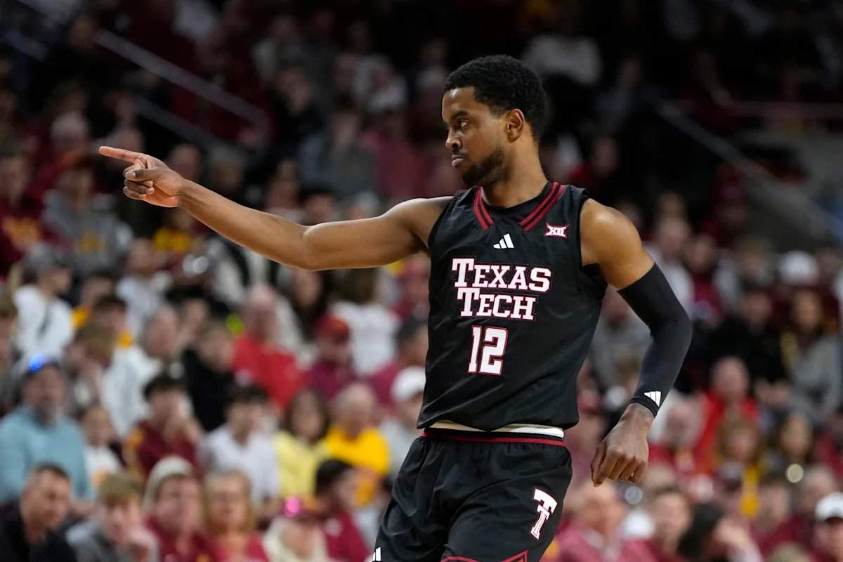 Texas Tech frustra las posibilidades de Iowa State de ganar el título Big 12 y el puesto número 1 de la NCAA con una victoria 82-73