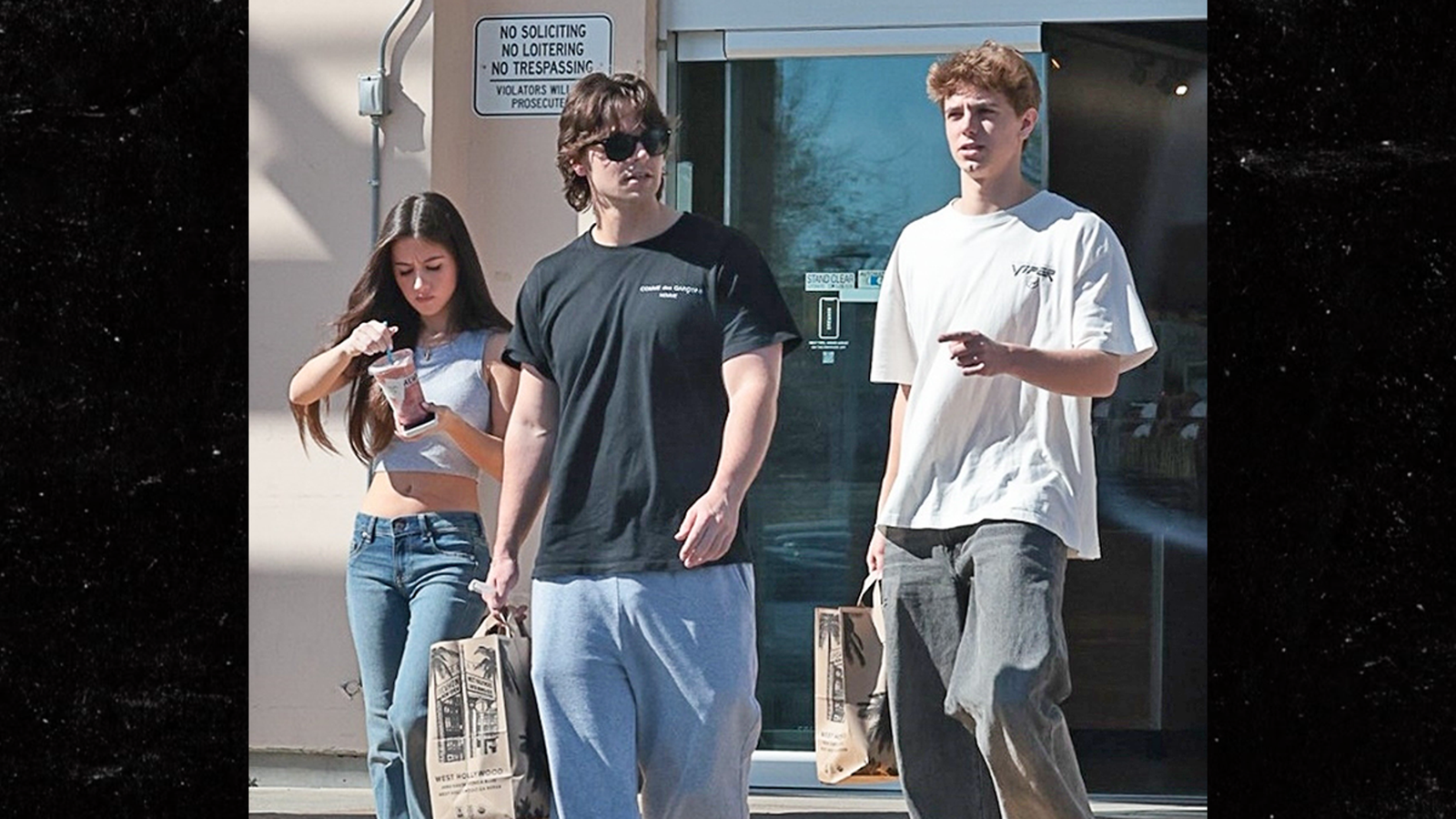 Los hijos de Britney Spears, Sean Preston y Jayden James, vistos en Grocery Run