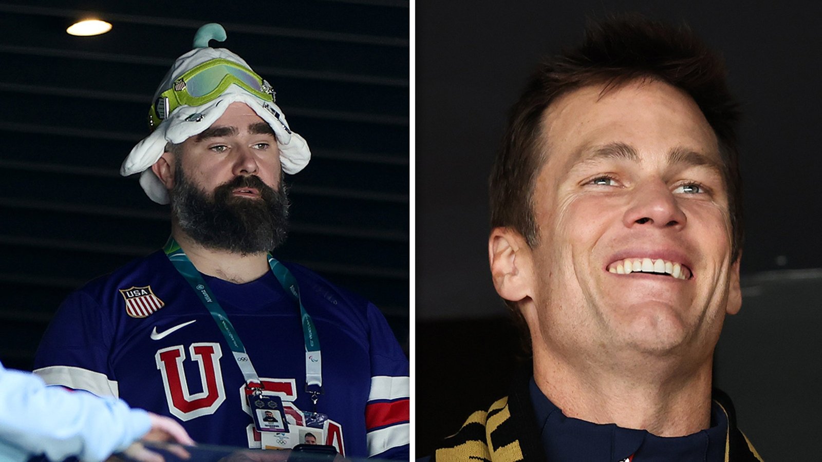 Tom Brady y Jason Kelce asisten a la medalla de oro del hockey femenino de EE. UU.