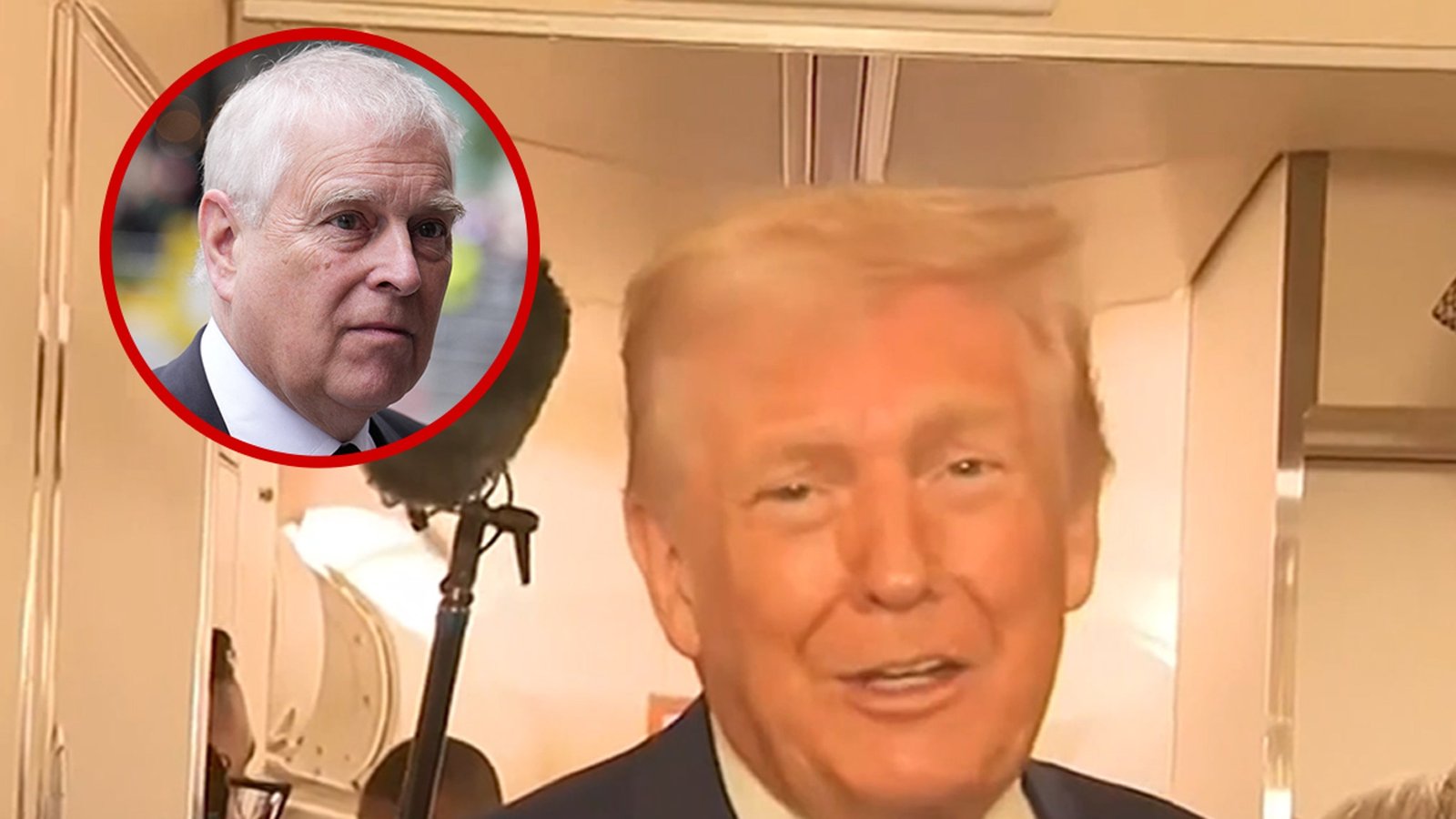 El presidente Trump calificó el arresto del ex príncipe Andrés como «vergonzoso».