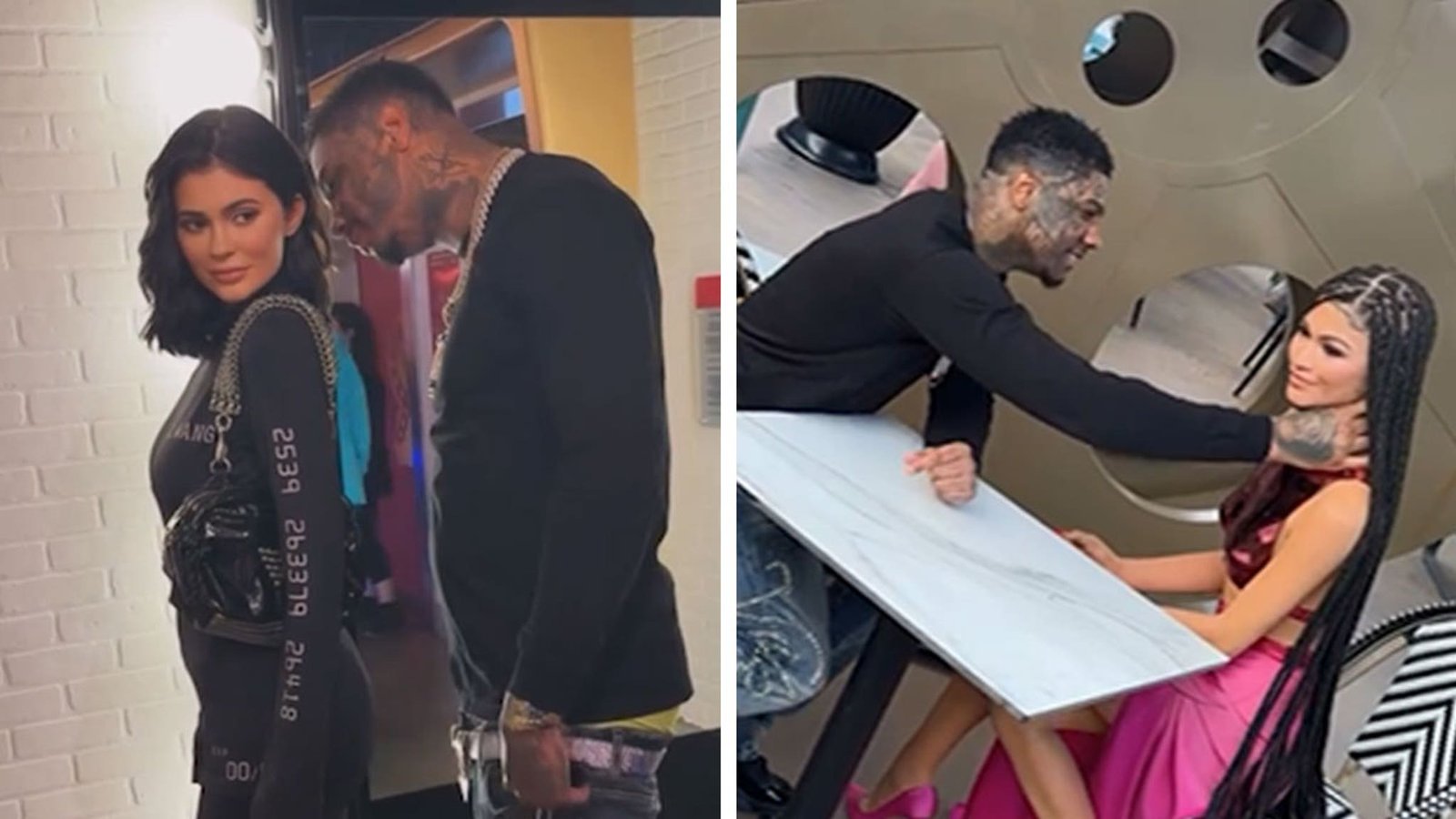 Zendaya estrangula una estatua de cera en el vídeo de Blueface