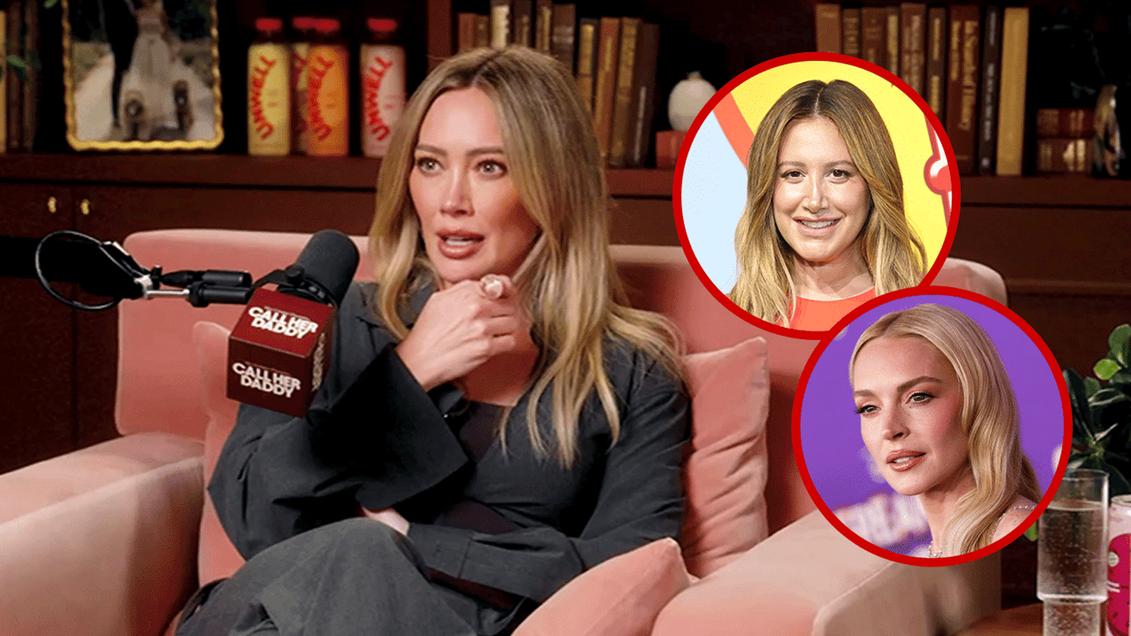 Hilary Duff habla del drama de Ashley Tisdale y la pelea entre Lindsay Lohan en ‘Call Her Daddy’