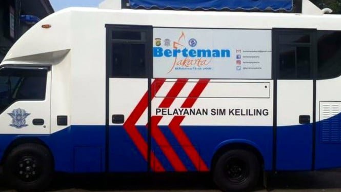 Se amplía el servicio de SIM móvil en Yakarta y Tangerang del Sur