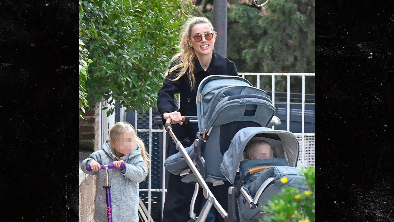 Amber escuchó todas las sonrisas mientras Johnny Depp filma el regreso a Hollywood