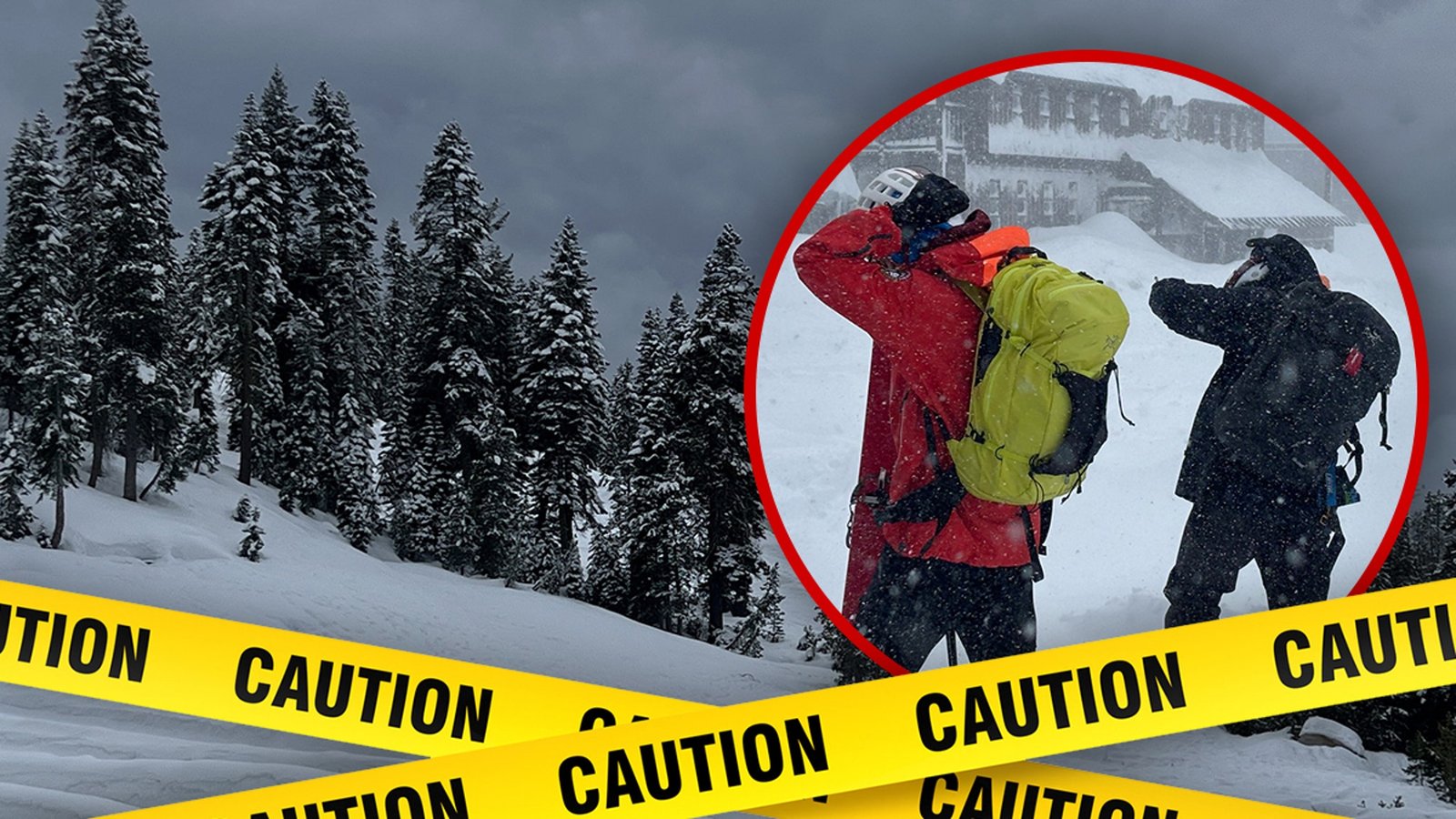 Nueve esquiadores están desaparecidos tras una avalancha cerca del lago Tahoe en California