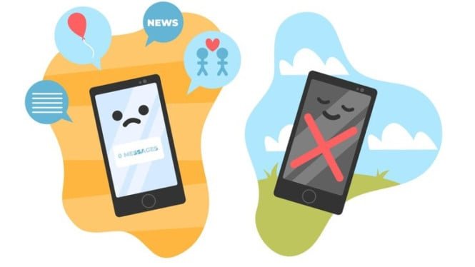 ‘Presiona el botón de reinicio’ a través de la desintoxicación digital