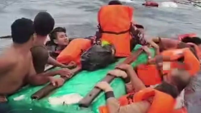 13 pasajeros se ahogan en el KM Cahaya Intan Celebes en el norte de Sulawesi