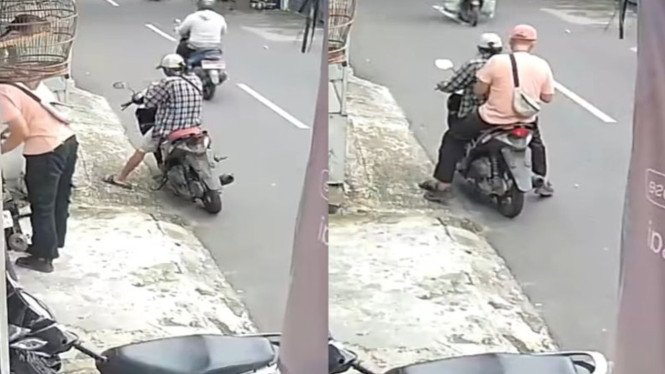 ¡Arriba! Se pegan pegatinas QR de juegos de azar en línea en el sur de Yakarta y la policía interviene