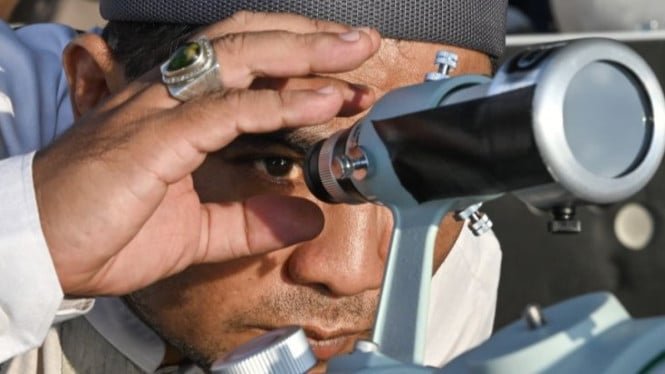 La posición de Hilal en Lombok y NTB aún está por debajo del horizonte, así lo interpreta BMKG