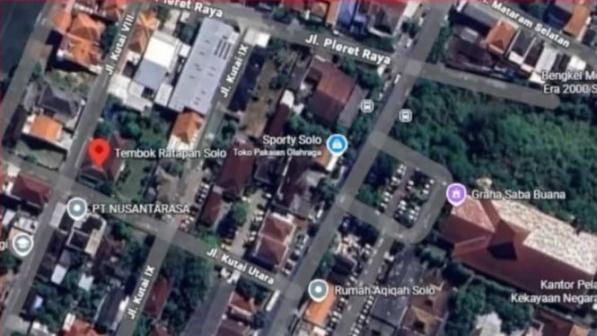 Viral, la residencia de Jokowi ha sido etiquetada como ‘Muro de las Lamentaciones en solitario’ en Google Maps