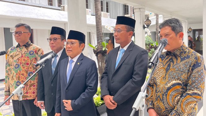 El Ministro Coordinador Kak Imin inauguró el cargo de Director General de Salud y Empleo de BPJS para el período 2026-2031