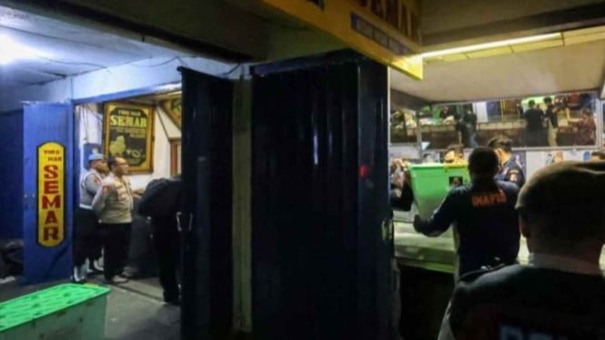 TPPU sugirió, Burskrim transporta todo el oro de la tienda Semer Nganjuk