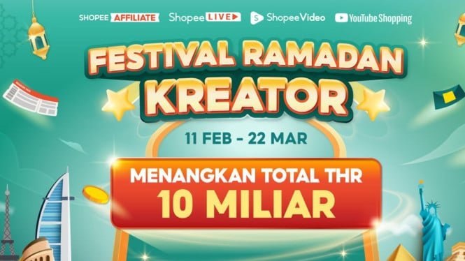 Al organizar el Festival de Creadores de Ramadán 2026, Shopee promueve la creatividad y el desempeño digital del ecosistema de creadores.