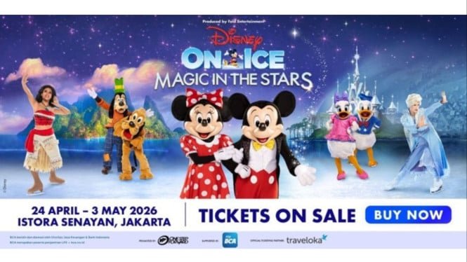 ¡Disney on Ice regresa a Yakarta con 55 personajes de Disney en Magic in the Stars!