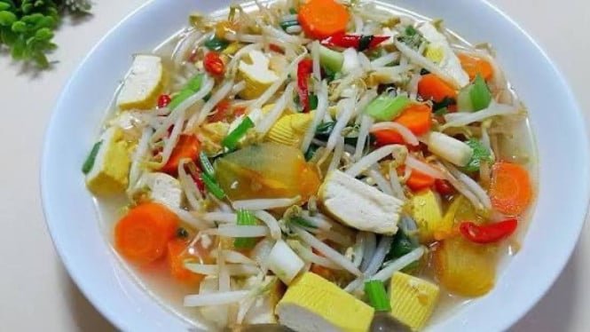 Receta de brotes de soja con tofu salteados para el menú Sahur, ¡garantizada que será deliciosa y nutritiva!