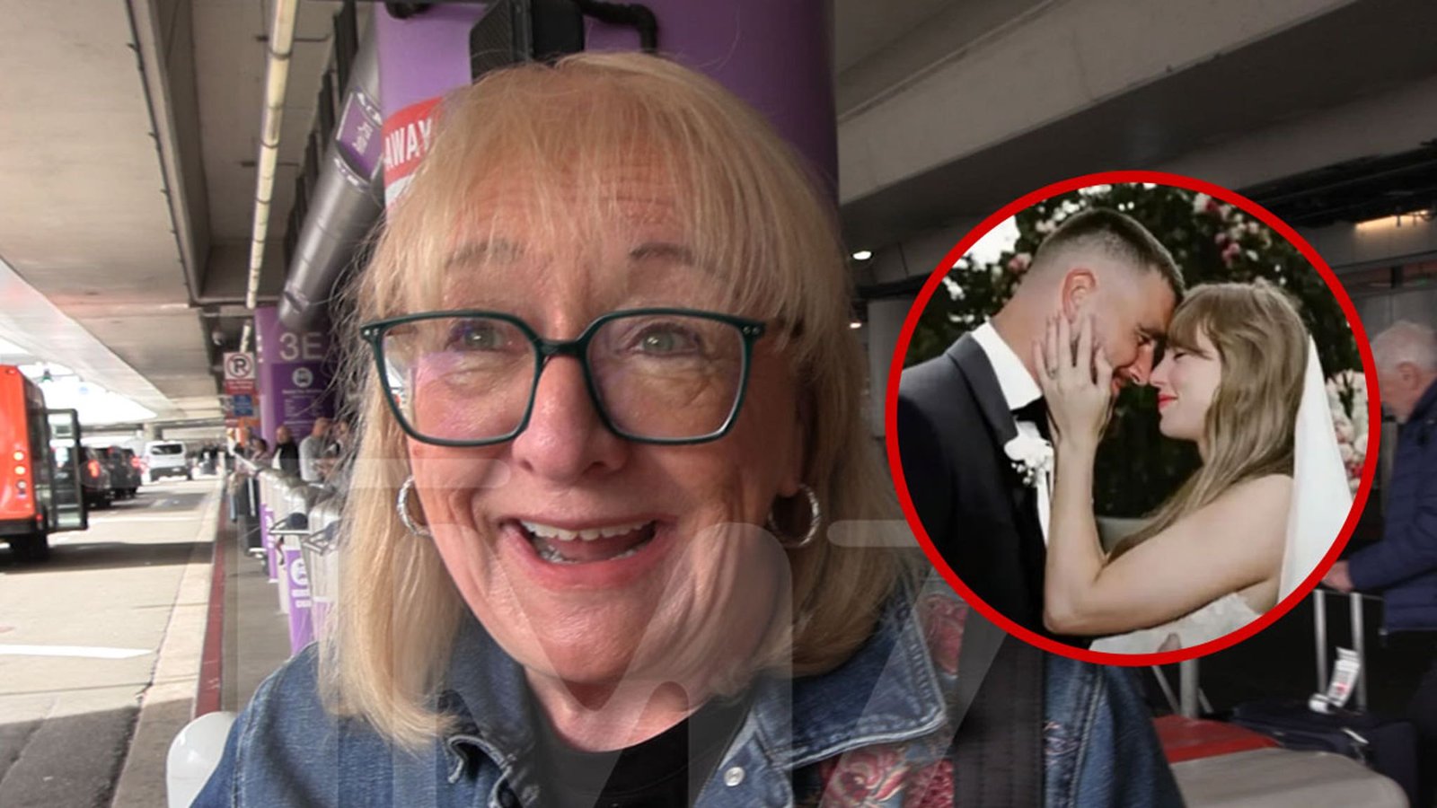 Donna Kelsey dice que no necesita firmar un acuerdo de confidencialidad para la boda de Travis y Taylor Swift