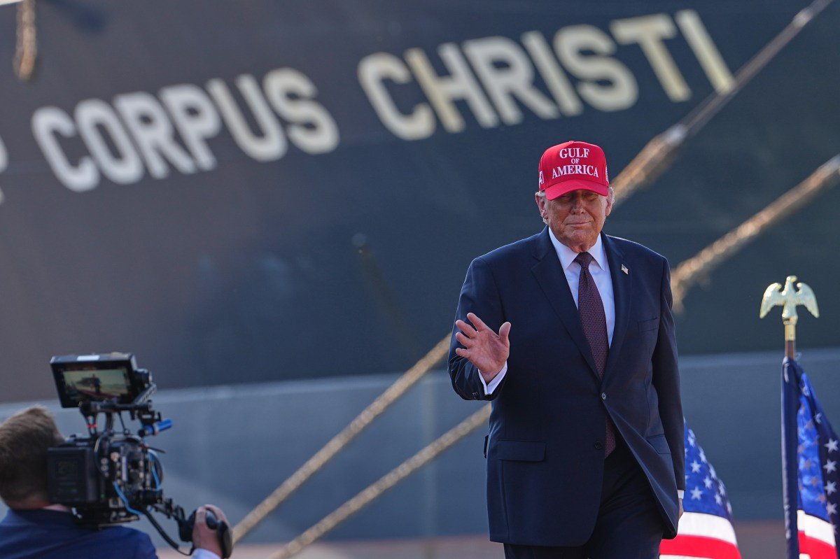 Trump señaló aprobación anticipada por parte del Senado de Texas en Corpus Christi